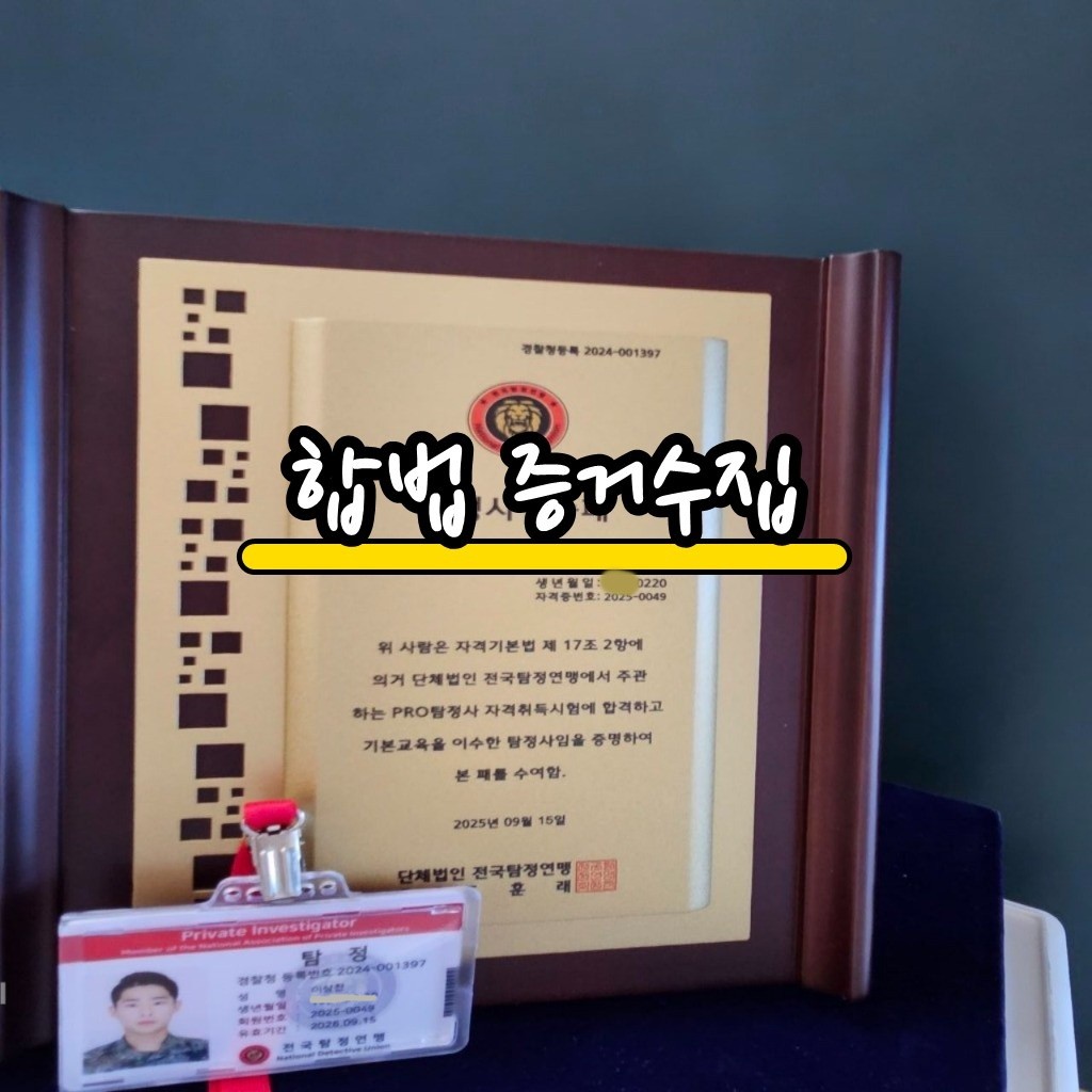 당일 조사 - 신속한 현장 확인
